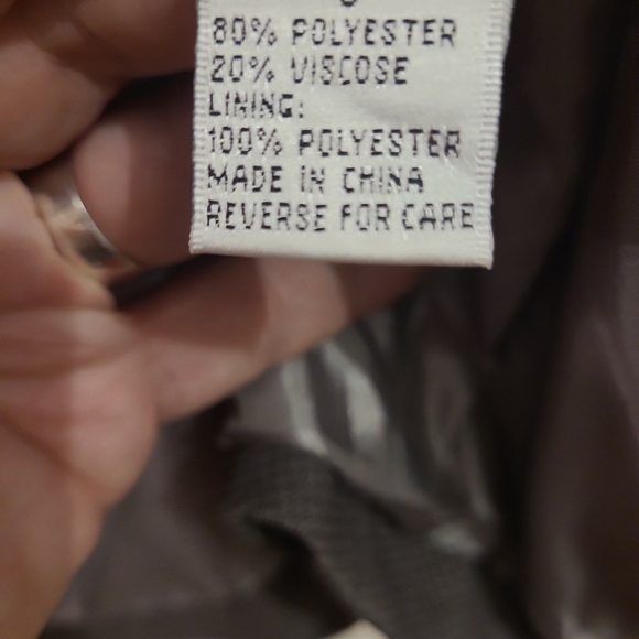 Lovely Collared Peplum Bottom Blazer - Size 8 - Picture 8 of 8